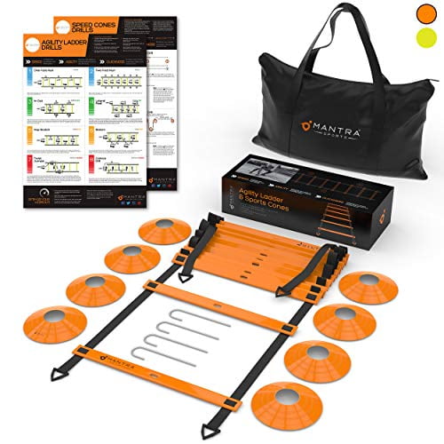 Exercise Workout Equipment To B 20Ft Agility Ladder Speed Cones Training Set Exercise Workout Equipment To B 20Ft Agility Ladder Speed Cones Training Set